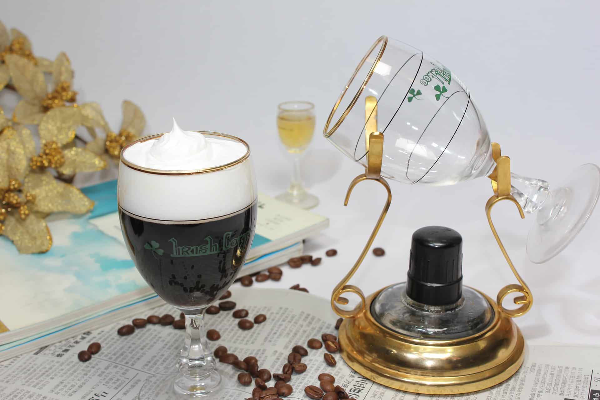 Irish Coffee Rezept Zubereitung mit Whiskey
